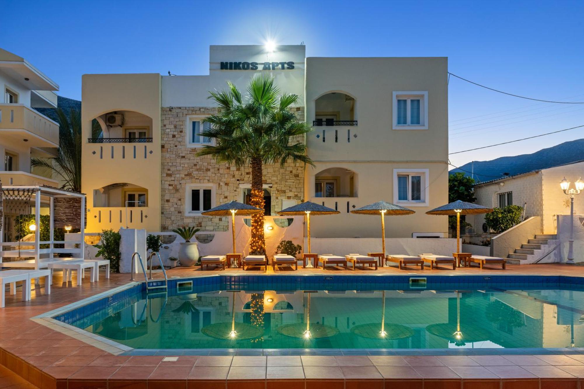 Nikos Apartments Stalida Exteriér fotografie