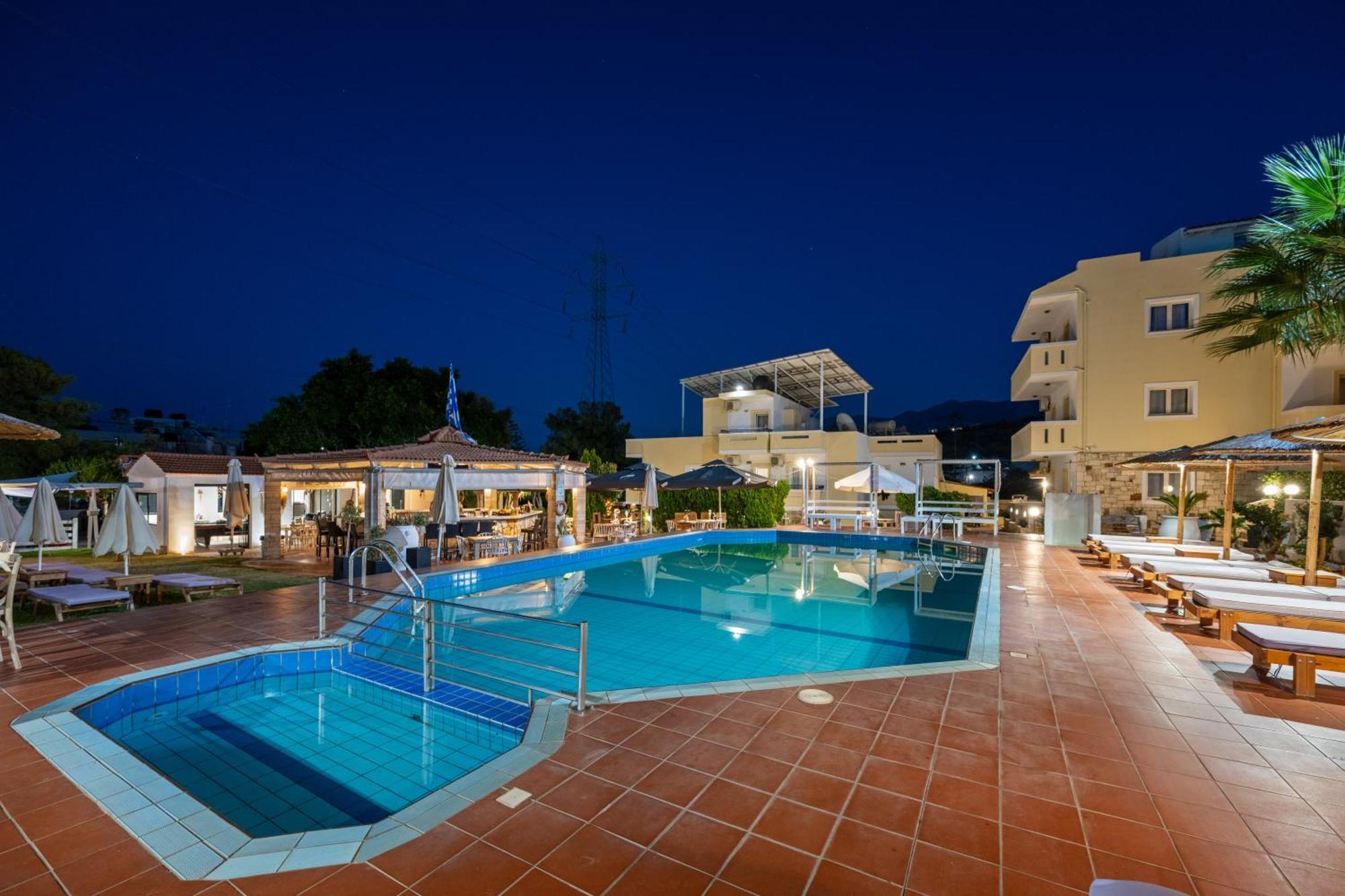 Nikos Apartments Stalida Exteriér fotografie